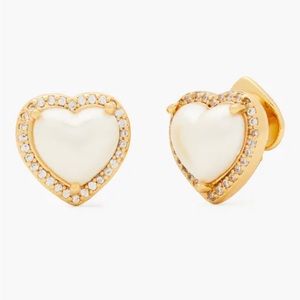 Kate Spade Gold Plated My Love Stud Earrings